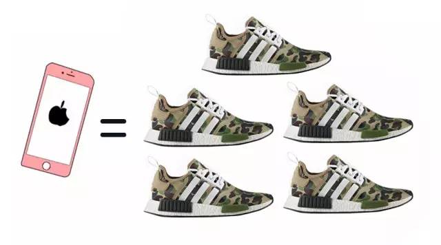 一台iPhone7可以看4次Bigbang，买10双Vans