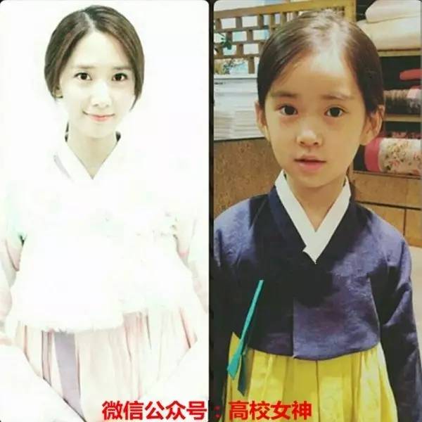 林允儿以前到现在的变化,林允儿早期的视频