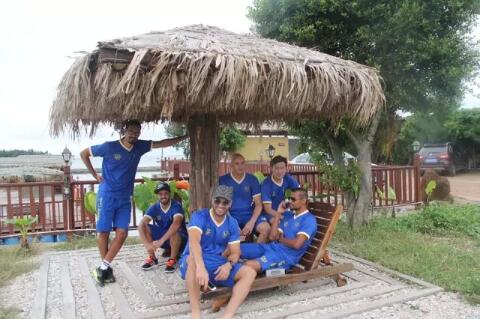 周末,澳门蒙地卡罗体育会到钦州考察,这两天你见到他们了吗?