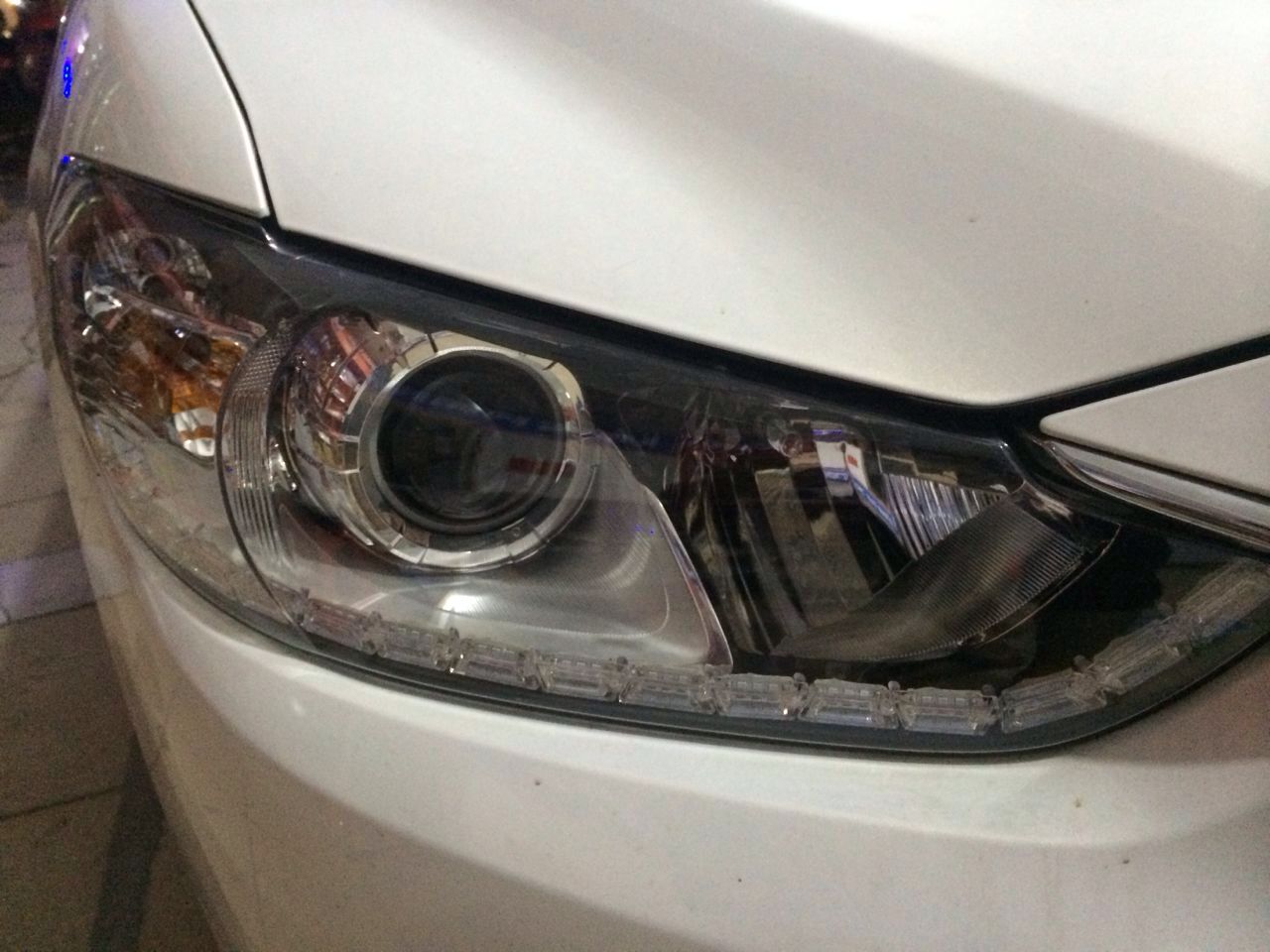 汽车改灯调光标准,汽车灯改激光