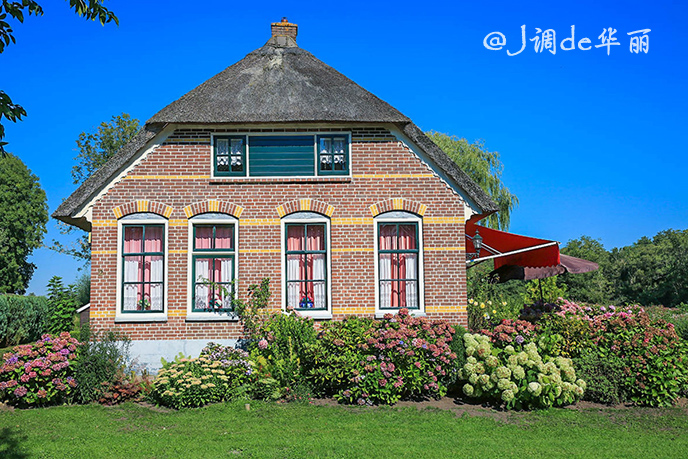 欧洲最美水乡荷兰羊角村,荷兰羊角村美丽的童话世界