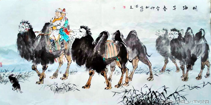 甘肃金昌市美协为苏胜才先生举办爱心助力笔会