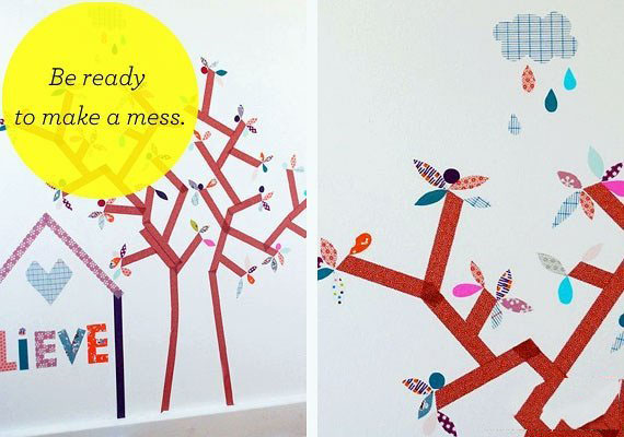 墙贴胶带自粘,墙贴胶带稳固方法有哪些