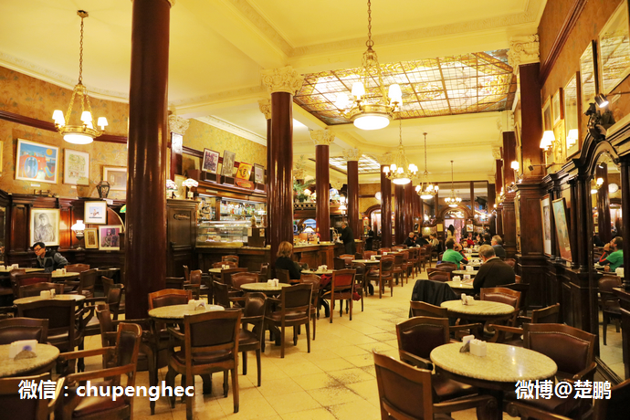 阿根廷首都著名的咖啡馆,阿根廷最老咖啡店