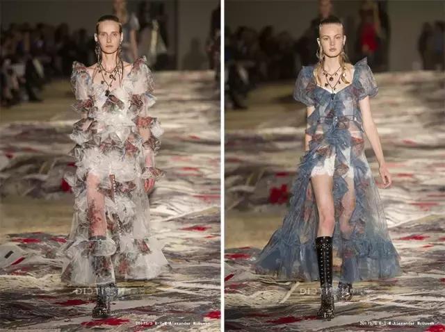 2023春夏时装周mcqueen,mcqueen经典衣服