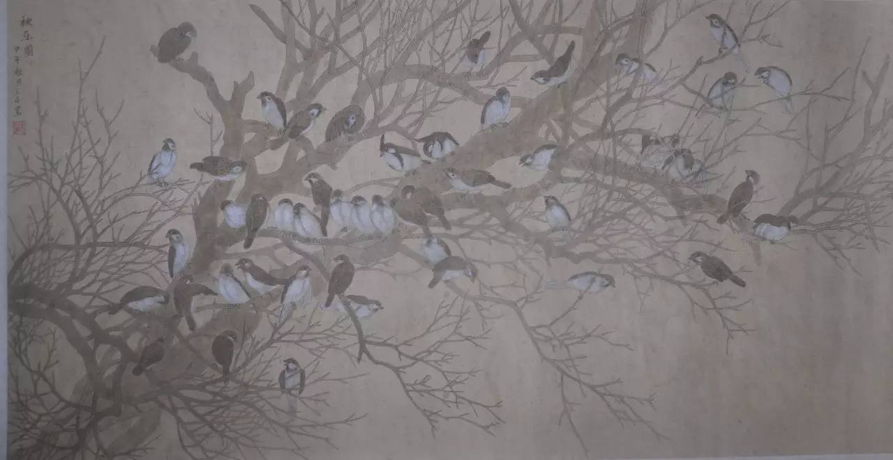 美协花鸟画家作品图片欣赏,花鸟画家李超作品欣赏