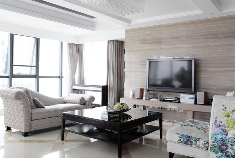 很简单很好看的电视背景墙,大家一直想看的电视背景墙