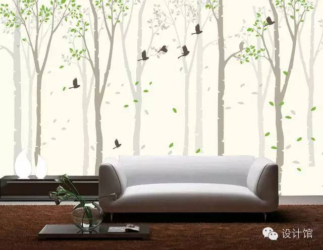 墙纸贴在墙上用什么装饰,墙纸哪种贴墙上最好看