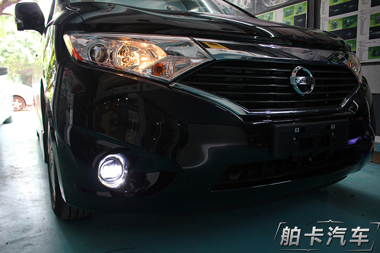 日产贵士加装氛围灯,日产贵士改颜色