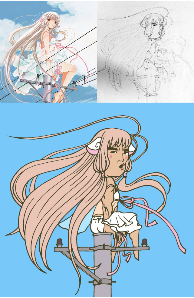 怎么做可爱的q版人物变装教程,怎么做q版人物的二次元脸