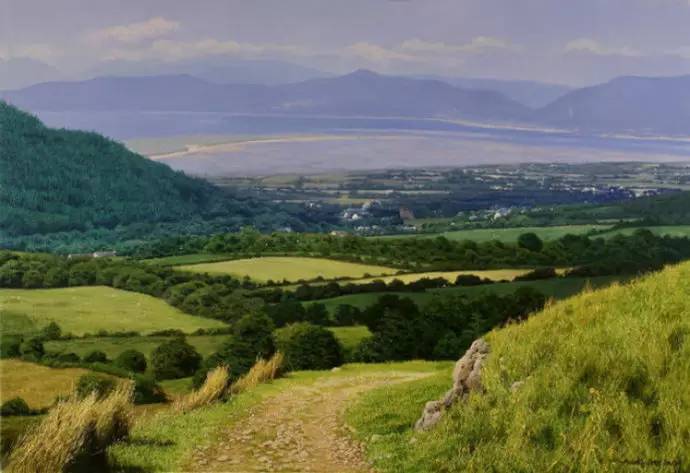 迈克尔卡特油画作品欣赏,詹姆斯麦克格鲁油画作品欣赏