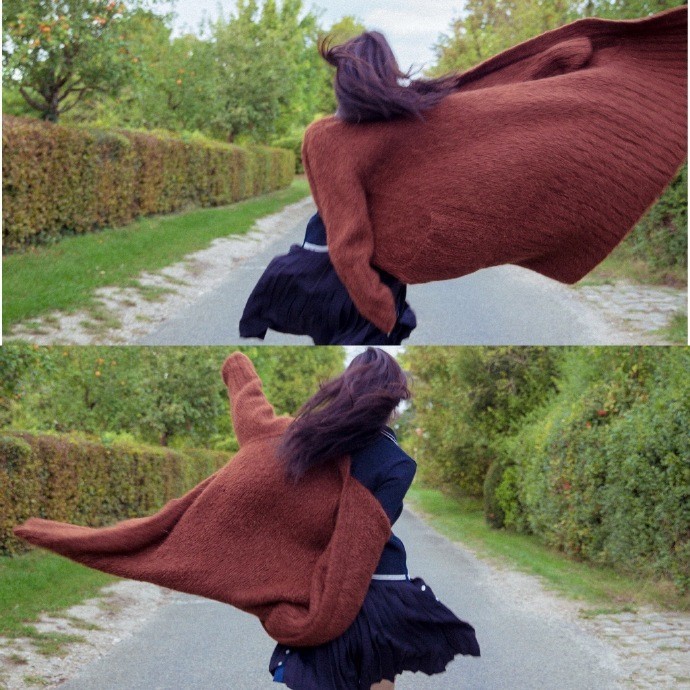 倪妮菱格棉服穿搭,杨幂倪妮新中式穿搭