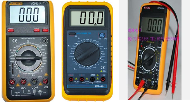 万用表各档位功能图解和介绍,胜利万用表的档位图解
