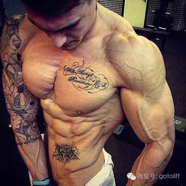 肌肉最猛而且非常帅的肌肉男,180斤胖子和180斤肌肉男对比图