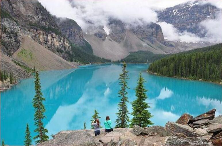 落基山脉湖泊,落基山的图片风景
