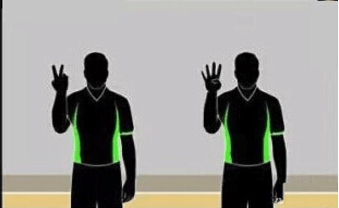 篮球比赛结束裁判应做什么手势,乒乓球裁判规则及手势图解