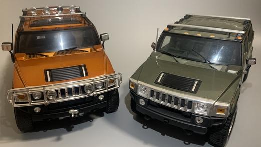 悍马H2模型,悍马h2模型1比24