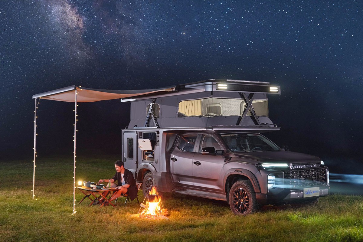 用大皮卡改造成房车,皮卡改装房车最新款