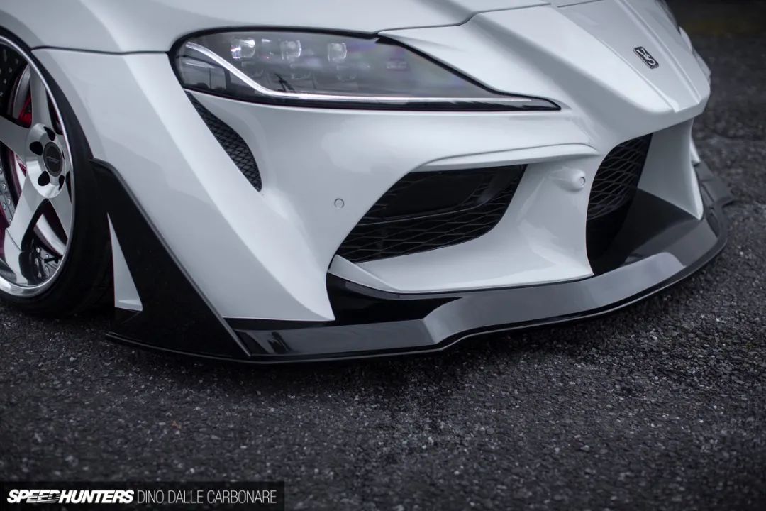 新款丰田supra爆改图片,宽体低趴丰田supra图片