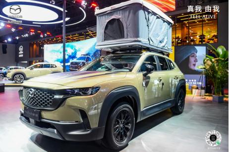 马自达cx-50国产实车谍照曝光,纯粹驾趣suv新mazdacx-5正式预售