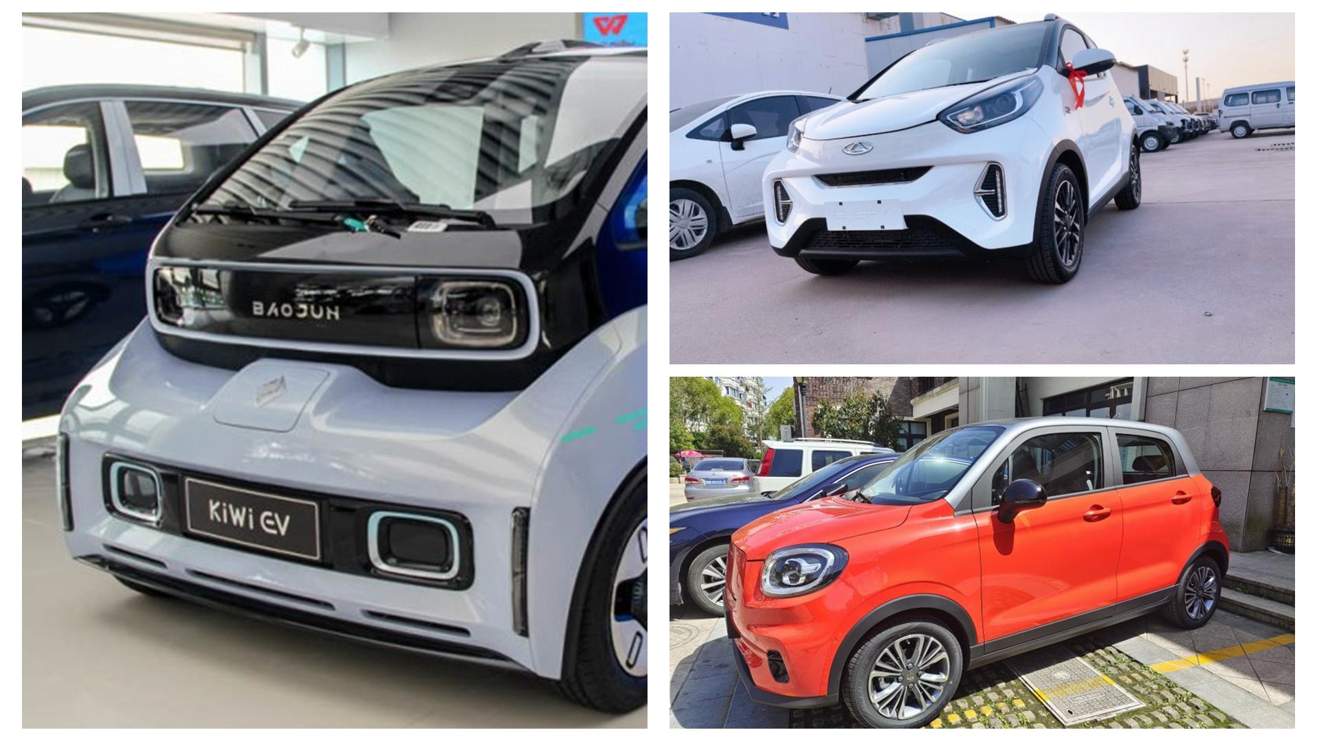 零跑t03与kiwi,宝骏kiwiev和奇瑞小蚂蚁价格