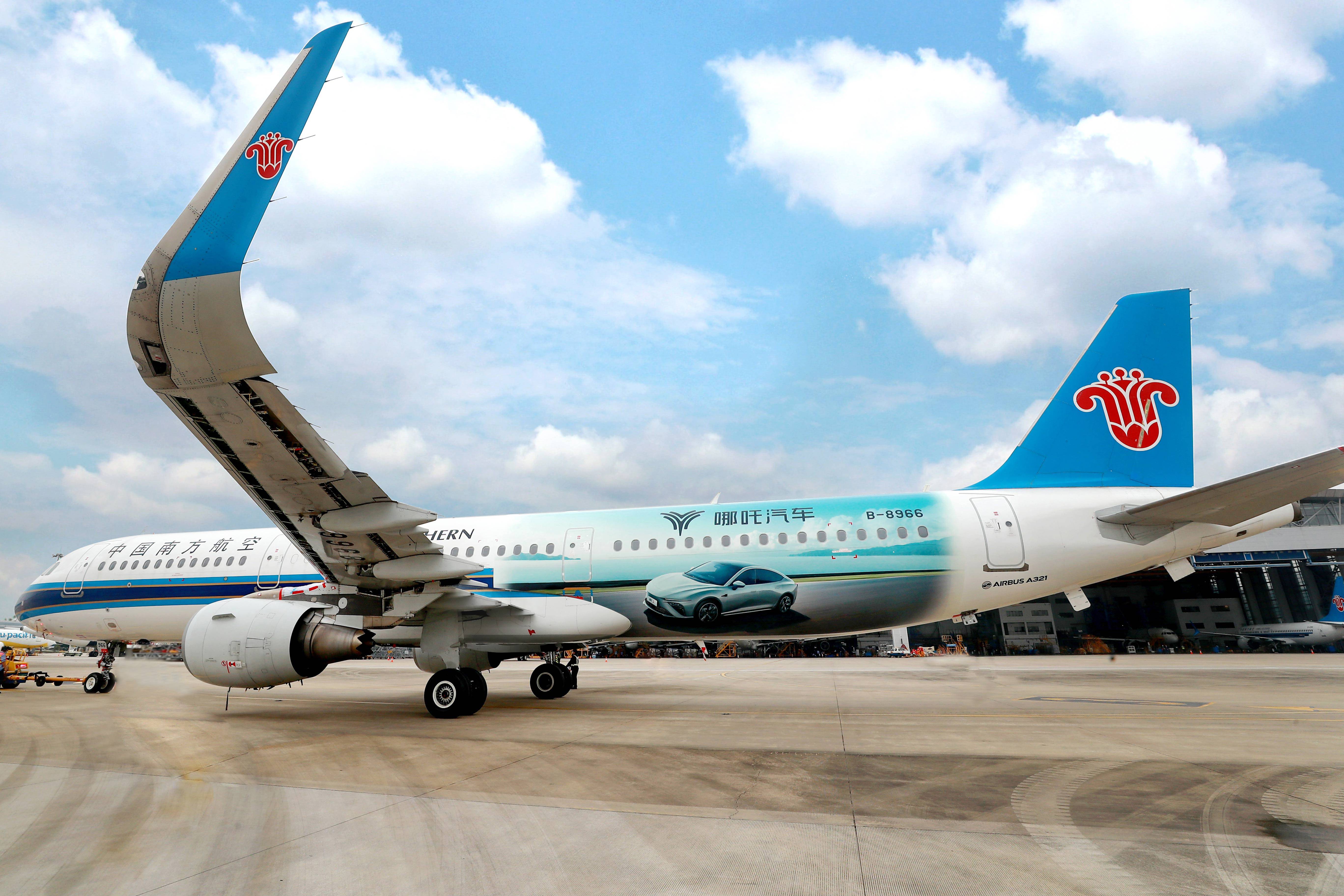 南方航空活力珠海号首航,南方航空a380首航