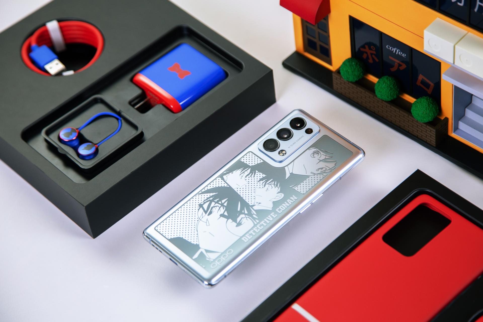 新兰CP粉最想要的手机？Reno6 Pro+柯南限定版，每一处都是情怀