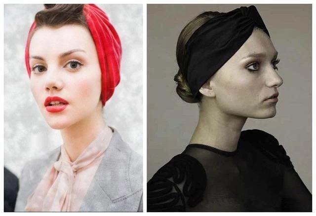 女生如何扎发带更时尚,用一条发带变造型