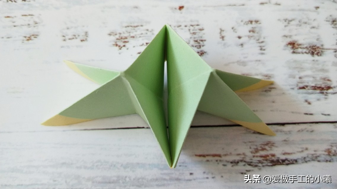 无限翻折纸教程图解,无限翻折纸万花筒一步步教程