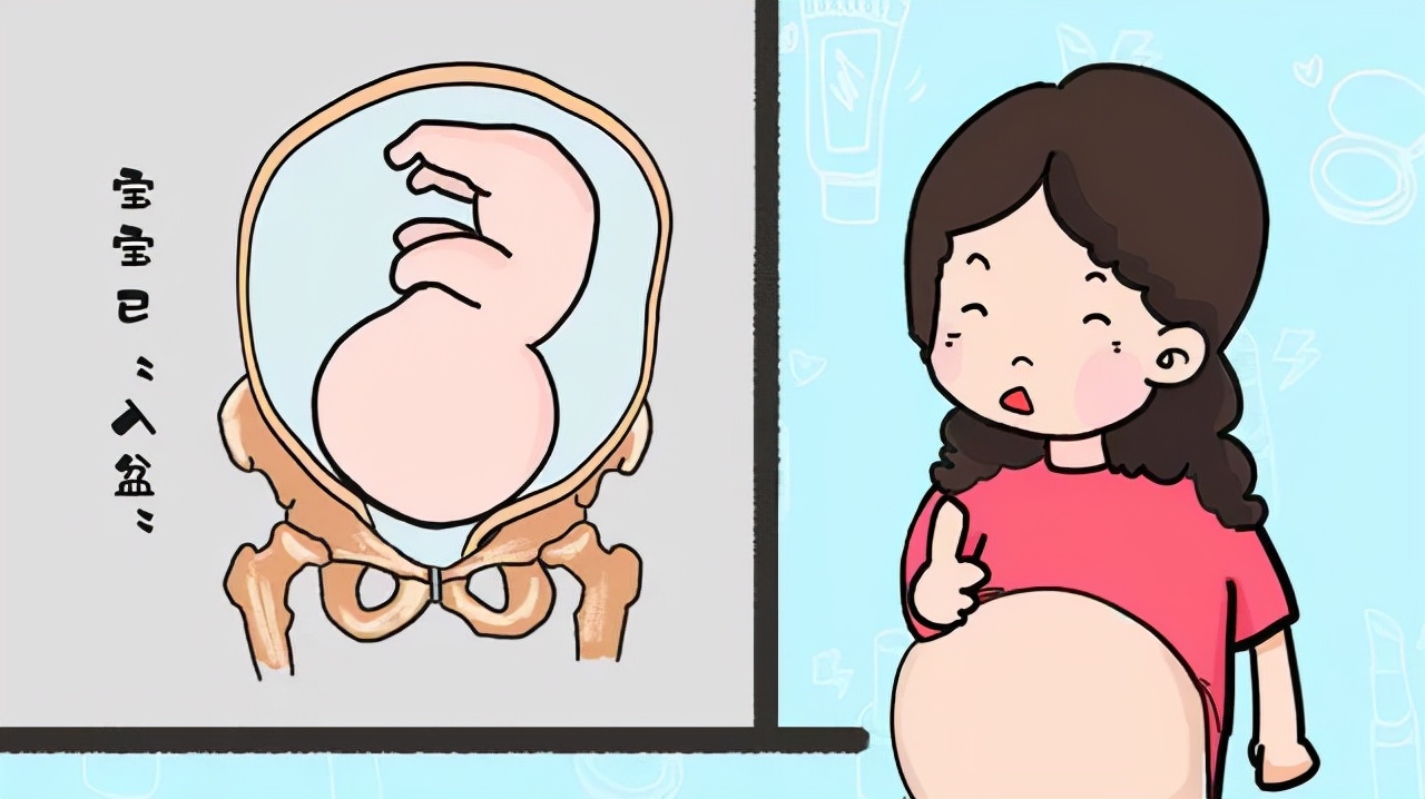 胎儿入盆是什么感觉胎动会减少吗,胎儿多少周入盆