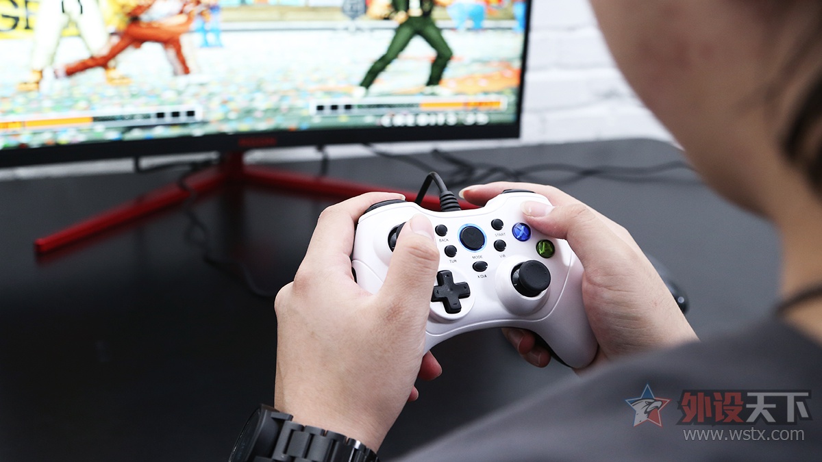 雷柏v600振动手柄测评,雷柏v600有线