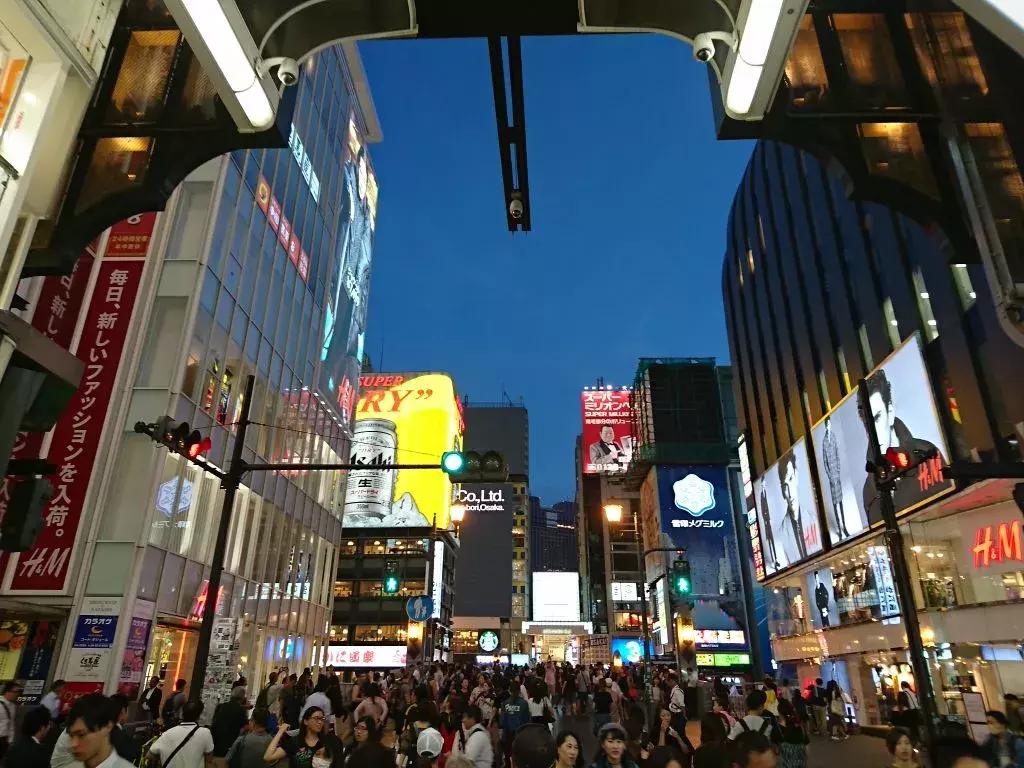 大阪日本桥商业街,大阪商业街心斋桥