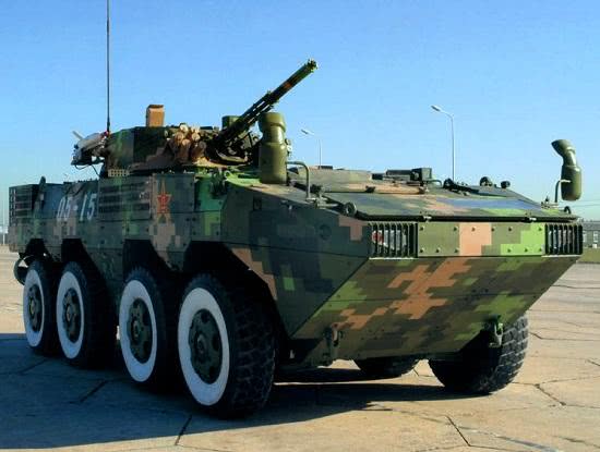 中国新式防空装甲车,国产轮式装甲防空系统