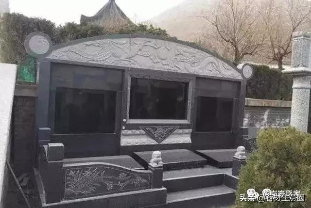 墓碑石材产地及价格,100种墓碑图片