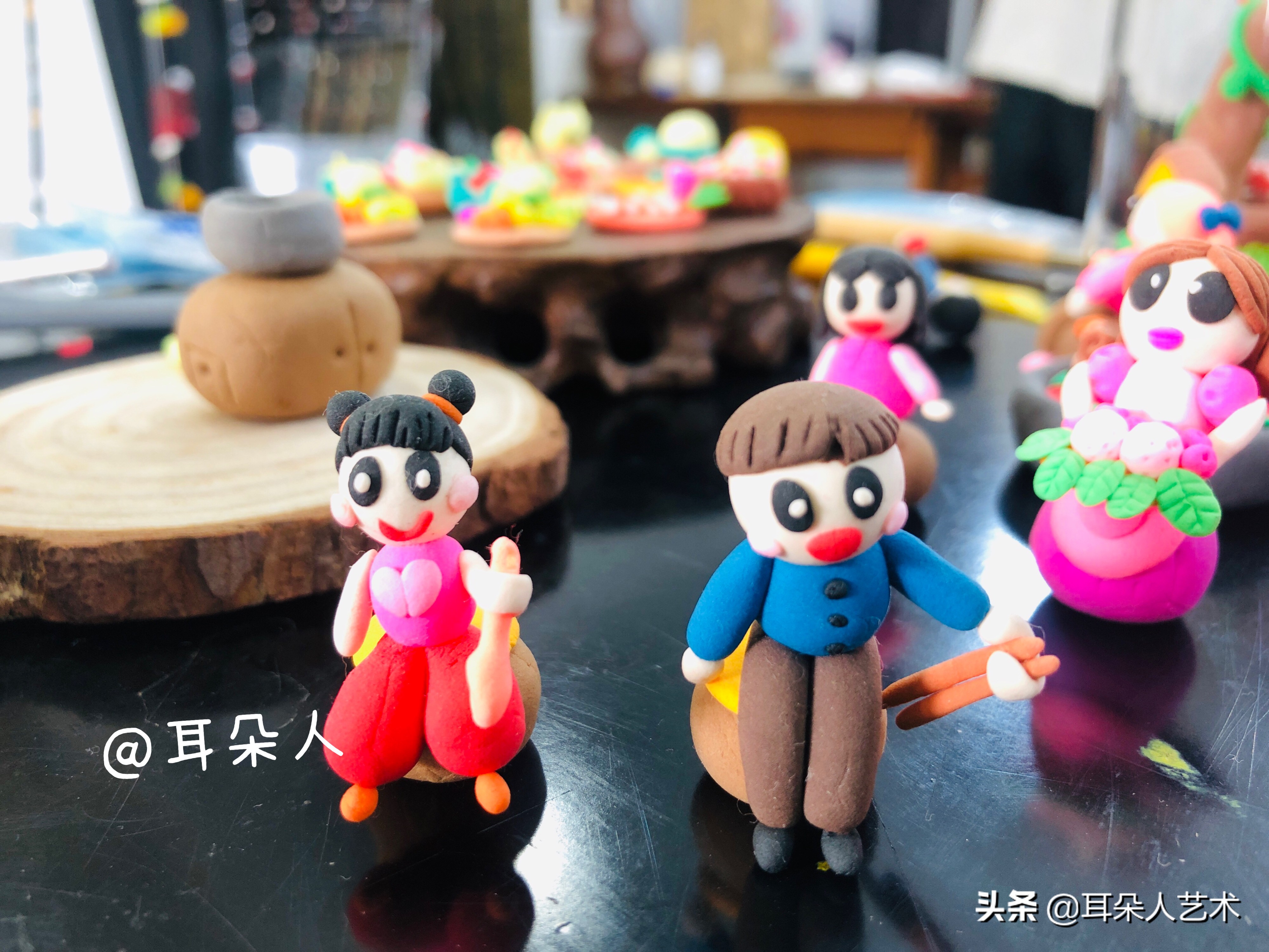 能自己手捏的手工艺品,捏手工艺品