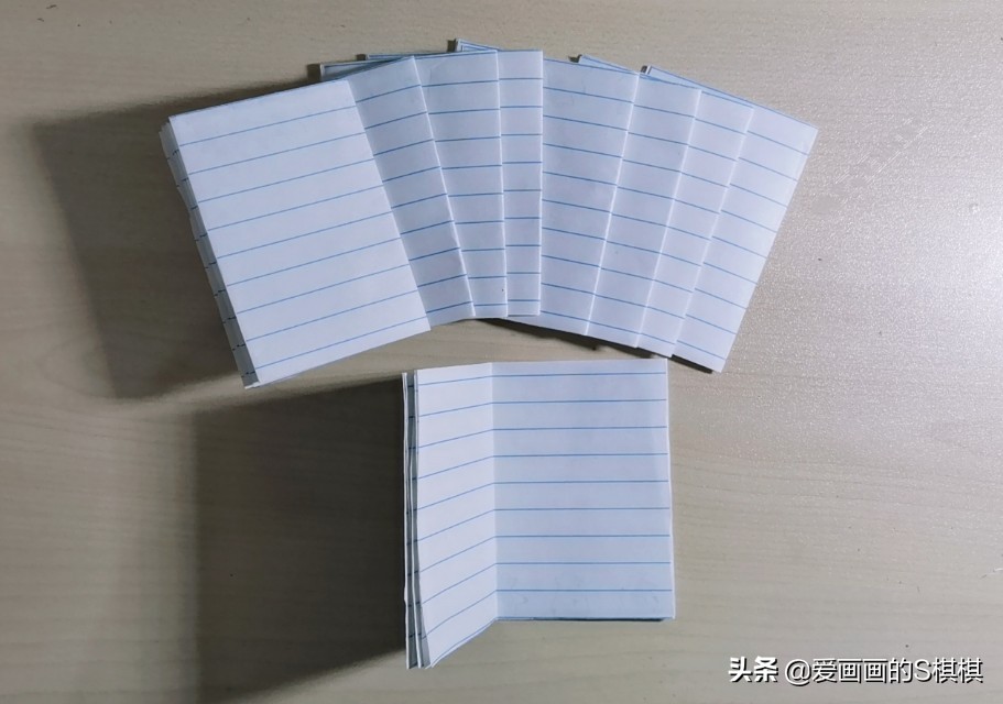 废弃本子制作手账本,手工自制小本子简单又漂亮