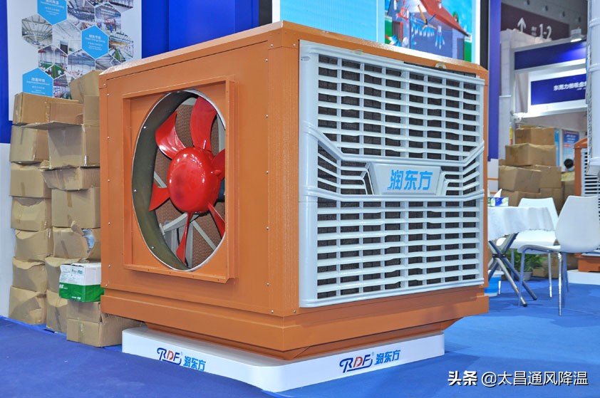 水冷空调车间降温设备安装视频,车间制冷降温设备