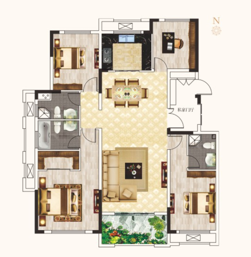 白沙组团重心南移,蓝城*瑰园玫**或成最大赢家