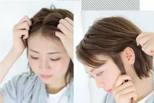 有中分发缝的高马尾怎么扎,中分发型扎法