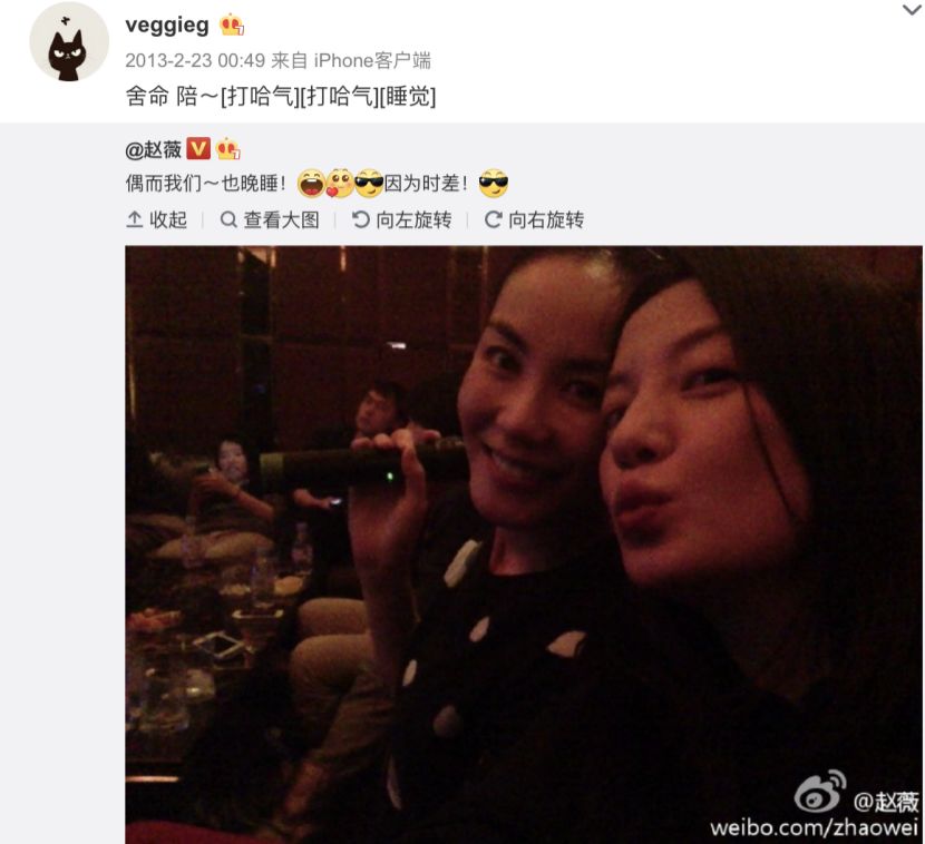 赵薇演过破戒吗,赵薇跟王菲同台