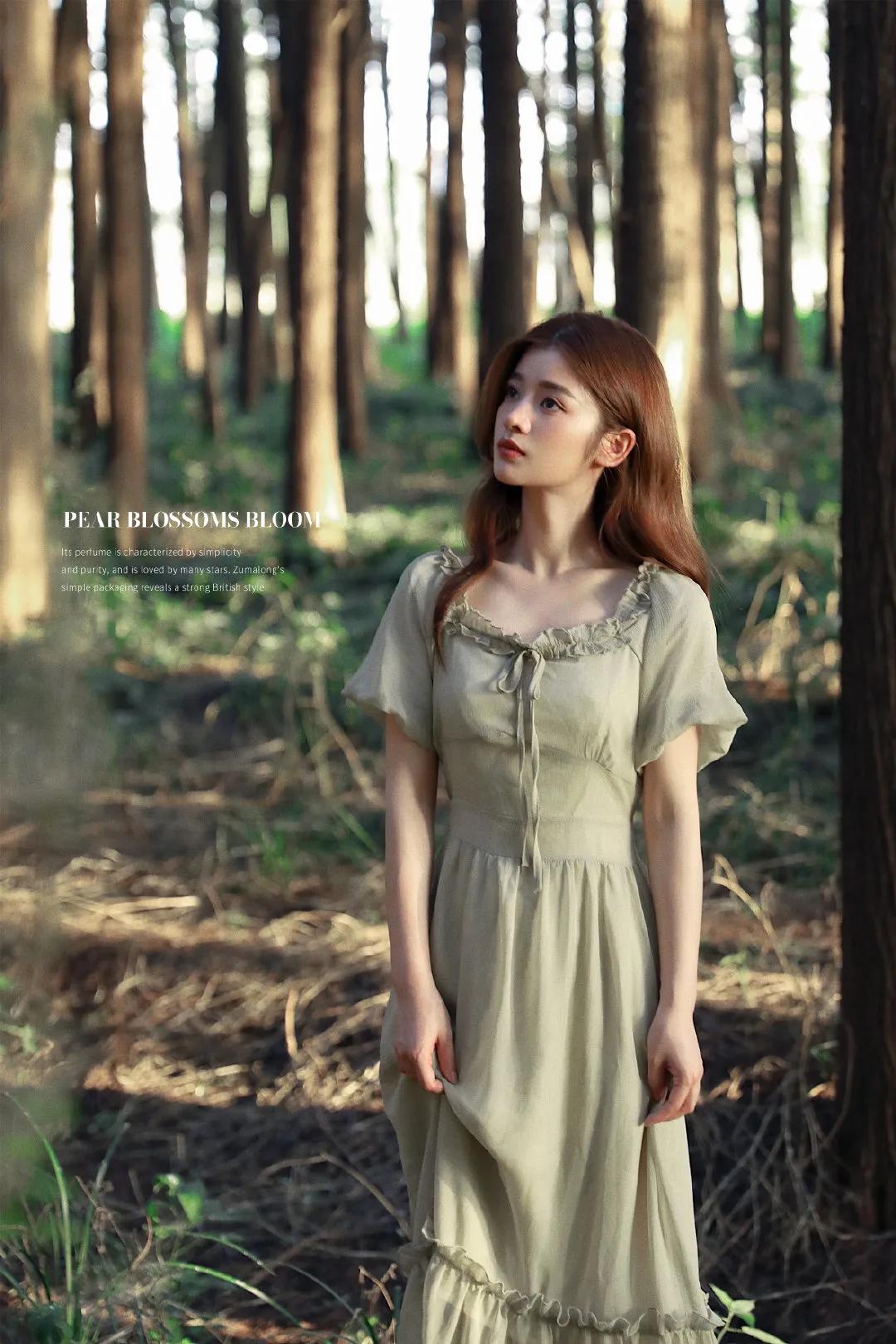 还在穿短袖吗,夏季法式泡泡袖怎么穿