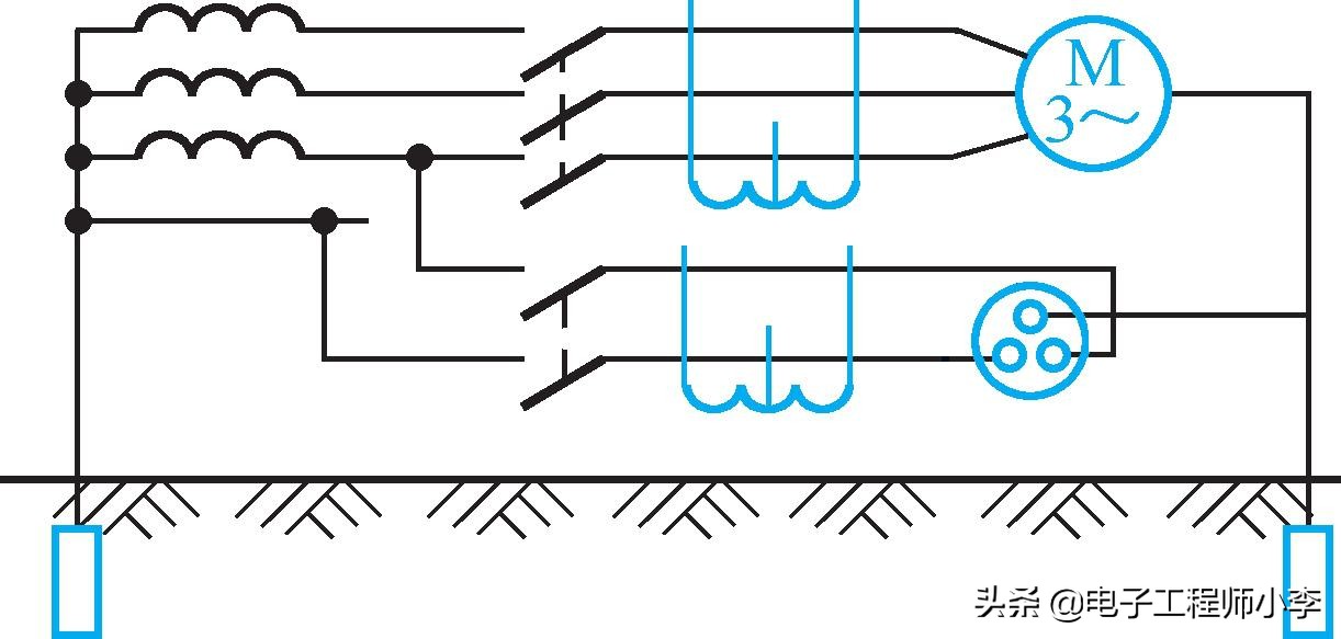 漏电保护器的接线方法,1p漏电保护器接线图