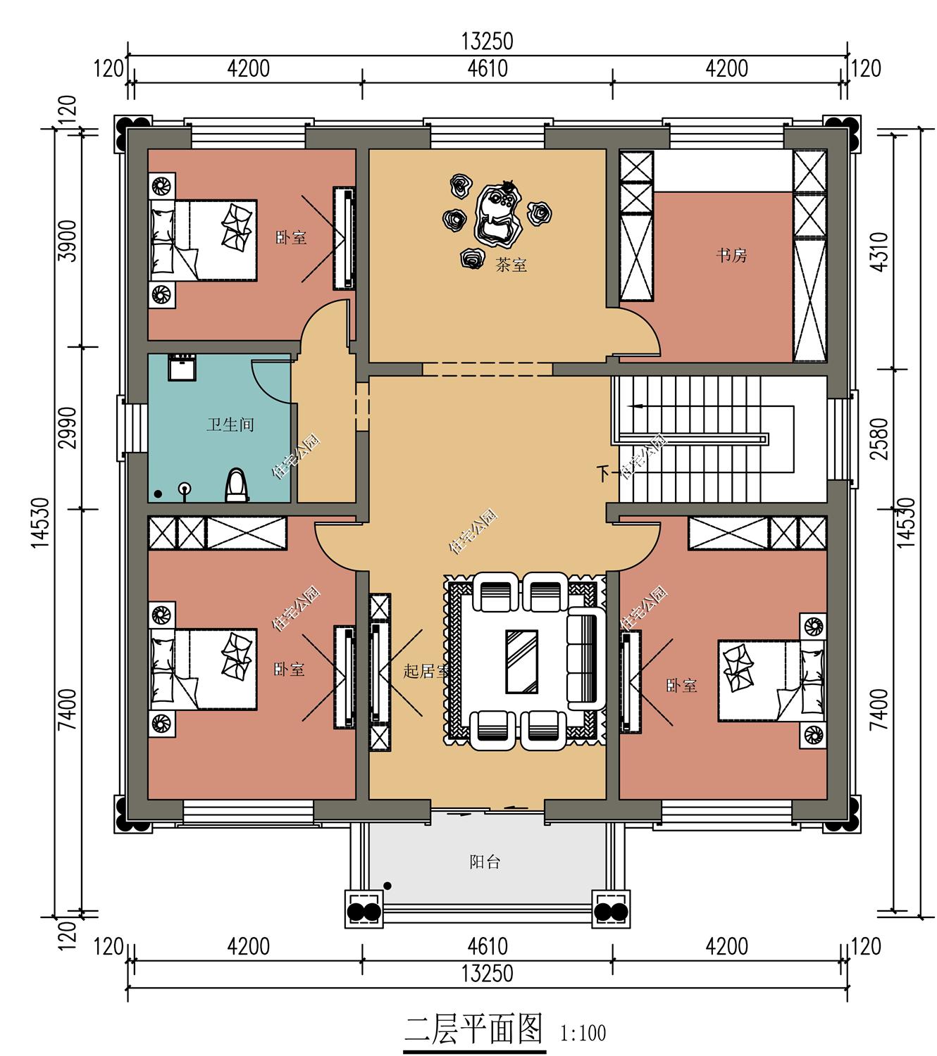 回农村建三栋中式别墅高端有气势,回农村建别墅现代风格
