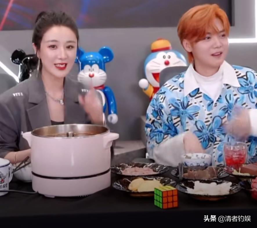 鹿晗素颜直播间,鹿晗直播神级美颜