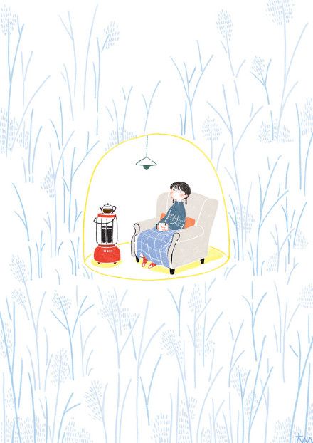 平凡的小幸福，来自韩国艺术家 Chassam