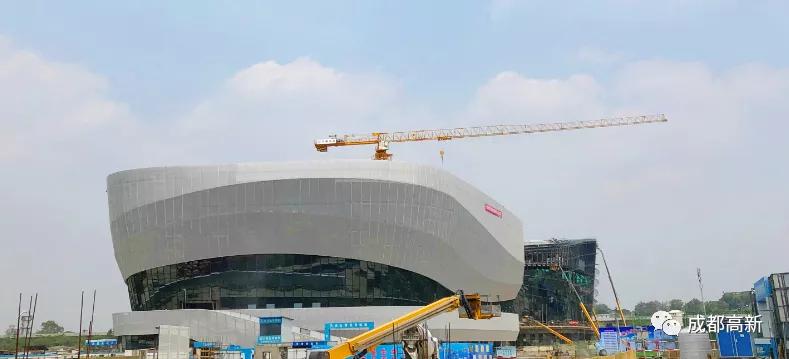 航拍大运会体育馆,大运会乒乓球场馆