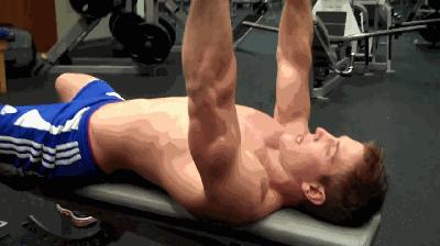 哑铃卧推能练到整个胸肌,哑铃卧推没有平衡感怎么办