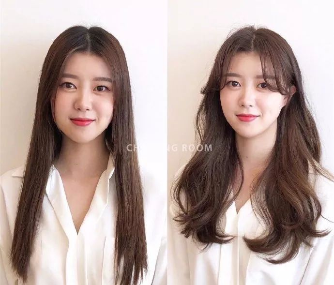 气垫烫普通理发店烫出的效果,火遍理发店