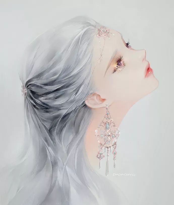 大佬画动漫人物仙气十足手绘,大佬画的古风图手绘