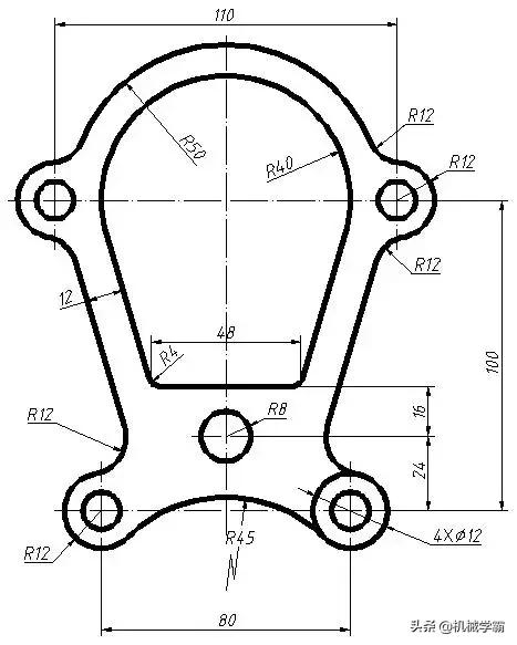 cad50张制图经典练习图,50张cad图纸